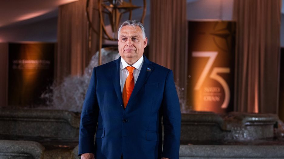 Premier Węgier Viktor Orban na szczycie NATO w Waszyngtonie