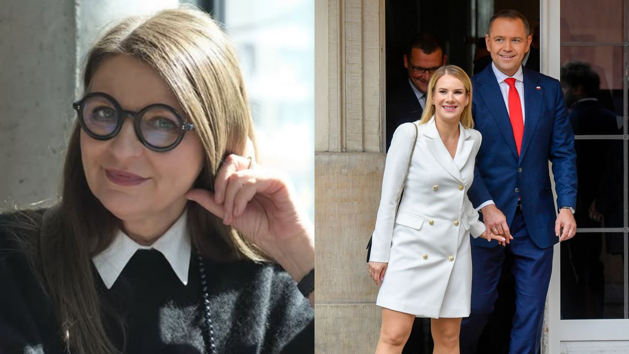Irena Kamińska-Radomska skomentowała ubiór nowej pary prezydenckiej. Zwróciła uwagę na styl Nawrockiej