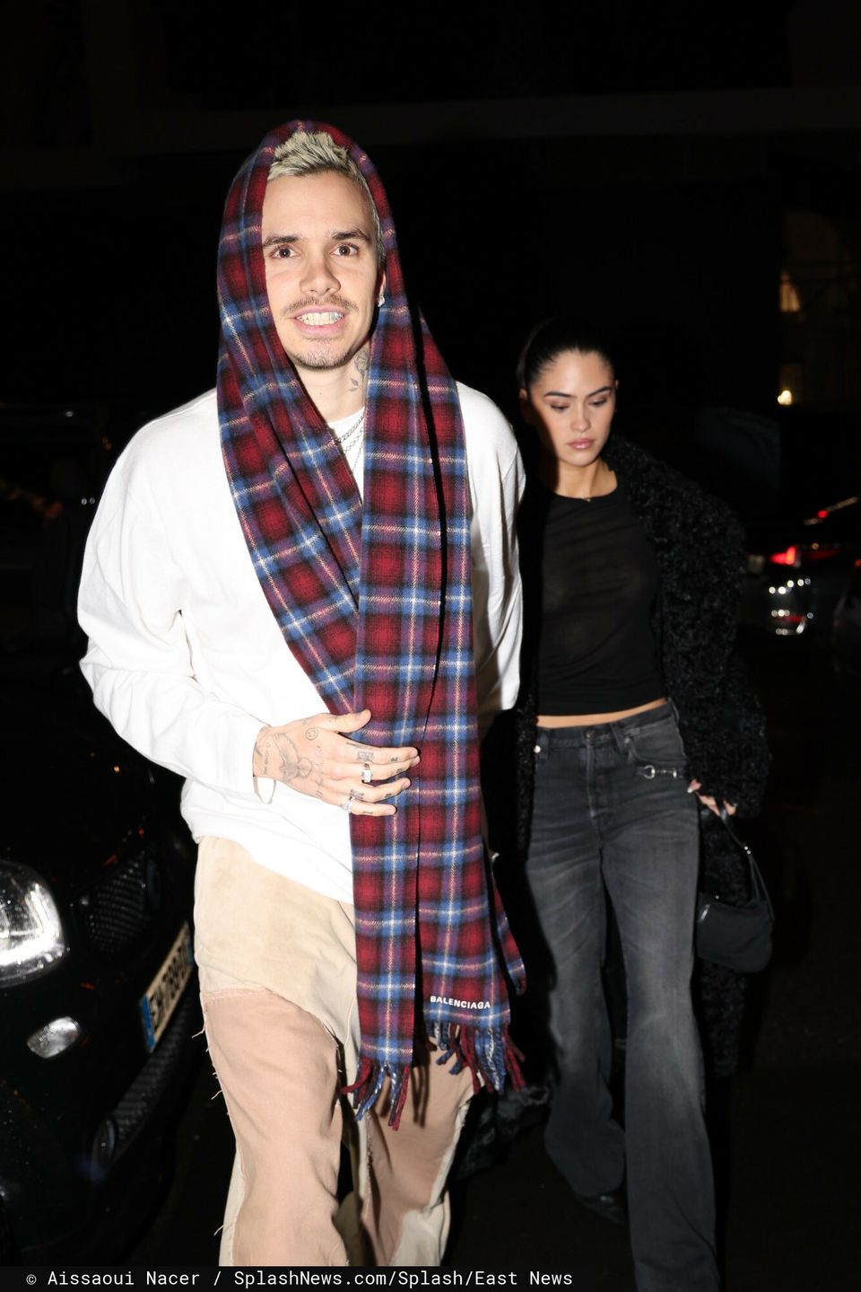 Romeo Beckham i Kim Turnball