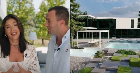 Klaudia Halejcio i Oskar chwalą się imponującym ogrodem i basenem za 2 MILIONY ZŁOTYCH w ich willi za 9 milionów