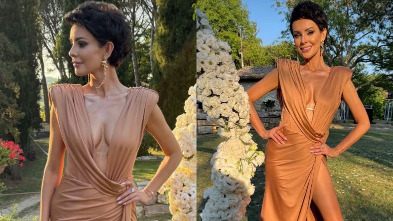 Dorota Gardias zadała szyku na weselu znajomych 