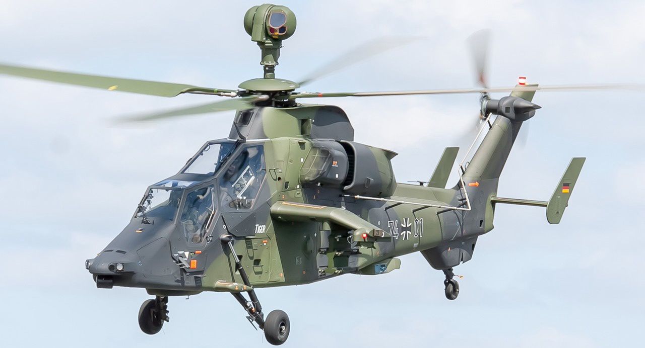 Eurocopter Tiger niemieckich wojsk lądowych.