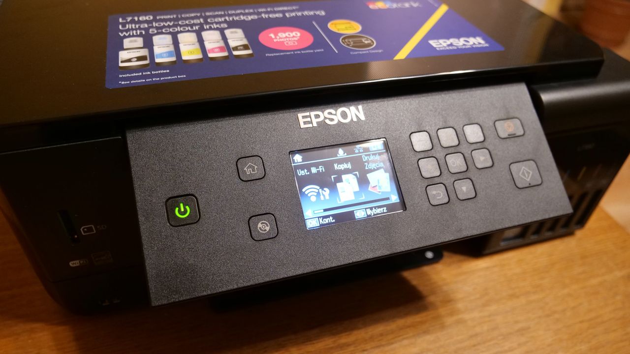 Epson EcoTank L7160 — rzut okiem na domowy kombajn