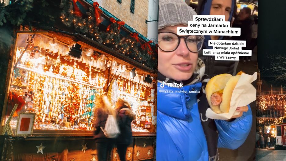 Tiktokerka wybrała się na niemiecki jarmark 