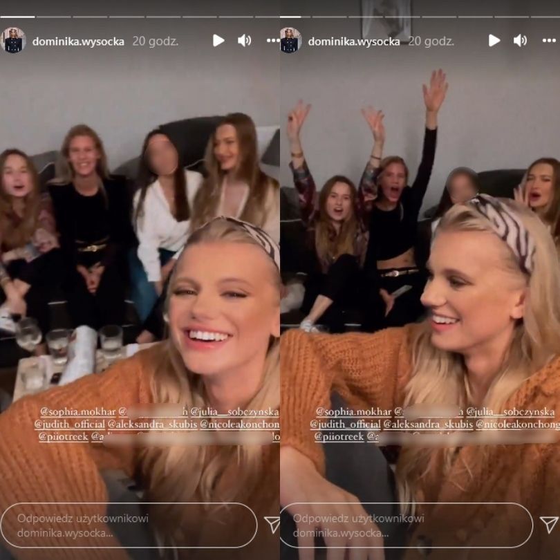 Dominika Wysocka relacjonuje życie pod wygranej w "Top Model"