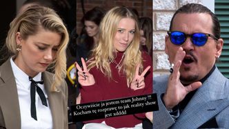 Jessica Mercedes nazywa proces dekady "reality show" i cieszy się, że "TOKSYCZNĄ" Amber Heard dopadła KARMA. "Ludzie, ZLUZUJCIE GACIE"