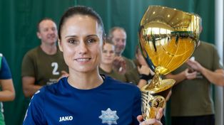 Jelenia Góra: Wyjątkowy turniej siatkarski. Na podium KPP Kamienna Góra i Areszt Śledczy