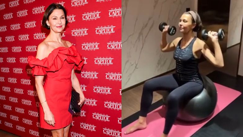 Anna Popek przykłada dużą wagę do dbałości o formę