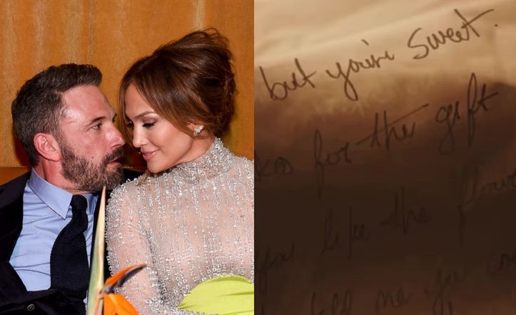 Jennifer Lopez udostępniła listy Bena Afflecka w swoim filmie