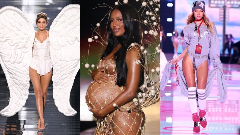 Modelki na wybiegu Victoria's Secret