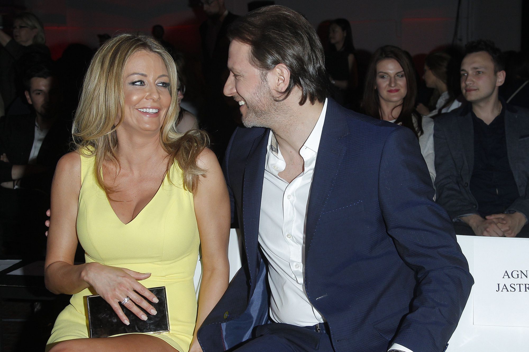 Małgorzata Rozenek i Radosław Majdan 