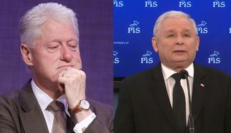 Kaczyński o Billu Clintonie: "Jest w stanie, który trzeba zbadać metodami medycznymi!"