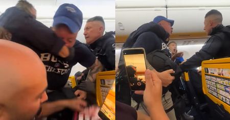 Afera w samolocie z Londynu. "Pluli na siedzenia i kładli nogi na zagłówkach"