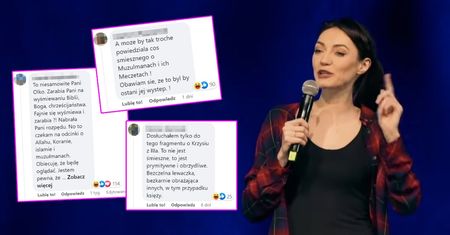Burza po słowach o Kościele. "Taka jesteś odważna, to zażartuj z islamu"