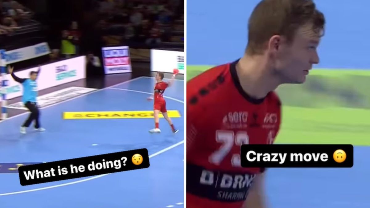 Jerry Tollbring i jego niecodzienna bramka przeciwko MT Melsungen