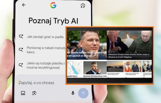 AI w Google nie zabija polskich portali. Mamy dane o ruchu z wyszukiwarek