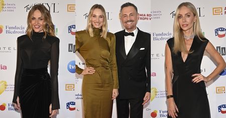 Wystrojone gwiazdy na wieczorze charytatywnym: Agnieszka Woźniak-Starak, eleganccy Ibiszowie i żona Kuby Wojewódzkiego (ZDJĘCIA)
