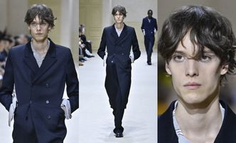 Polak ZACHWYCIŁ na Fashion Weeku w Mediolanie, otwierając pokaz Prady. Ma zadatki na gwiazdę modelingu? (ZDJĘCIA)