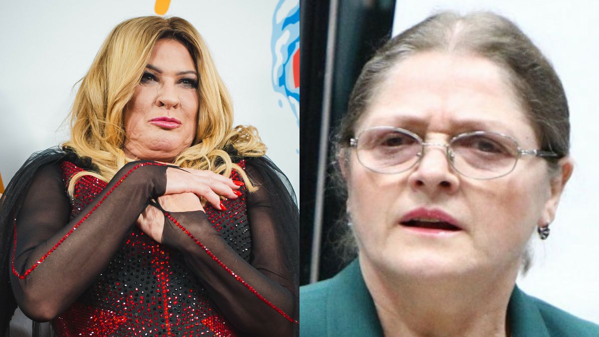 Krystyna Pawłowicz duma nad szyją Beaty Kozidrak w Sopocie