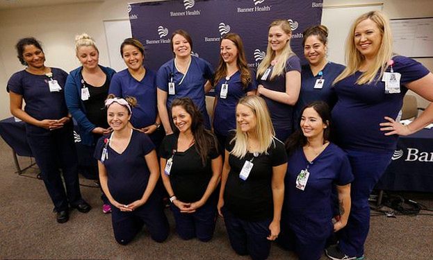 16 pielęgniarek ze szpitala w Arizonie zaszło w ciążę! "COŚ MUSI BYĆ W WODZIE"
