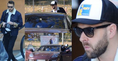 Hyży umacnia wizerunek macho w Porsche za 800 TYSIĘCY ZŁOTYCH (ZDJĘCIA)