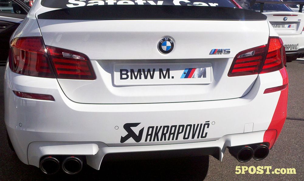 BMW M5 Safety Car