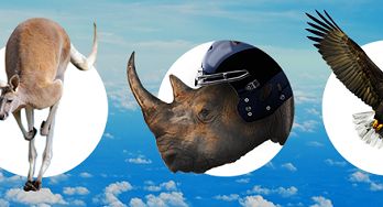 „Get Real” - sektor usług biznesowych zwierzęco reklamuje się pracownikom