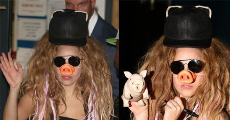 Lady Gaga ze ŚWIŃSKIM RYJEM!