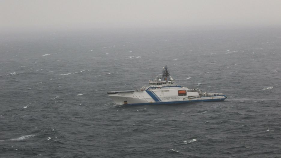 Temporary
This handout picture provided by The Finnish Border Guard shows the Finnish Border Guard's offshore patrol vessel Turva guarding on October 11, 2023 at sea near the place where damaged Balticconnector gas pipeline is pinpointed at the Gulf of Finland. NATO chief Jens Stoltenberg on October 11, 2023 pledged a strong response from the military alliance if it turns out damage to a pipeline between Finland and Estonia was a "deliberate attack". Finnish President Sauli Niinisto said on October 10, 2023 a leak leading to the shutdown of a natural gas pipeline this weekend was probably caused by "external" activity, sparking suspicions Russia could have been involved. (Photo by STRINGER / various sources / AFP) / RESTRICTED TO EDITORIAL USE - MANDATORY CREDIT "AFP PHOTO /Finnish Border Guard" - NO MARKETING - NO ADVERTISING CAMPAIGNS - DISTRIBUTED AS A SERVICE TO CLIENTS
STRINGER