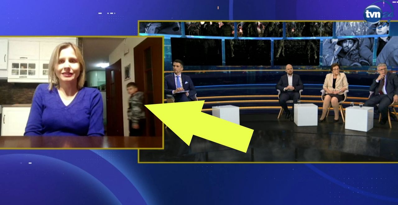 Podczas programu "Debata TVN24: Granica" doszło do zabawnej sytuacji
