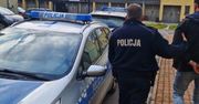 Dobroń Mały: Złodziej toyoty zatrzymany po krótkim pościgu