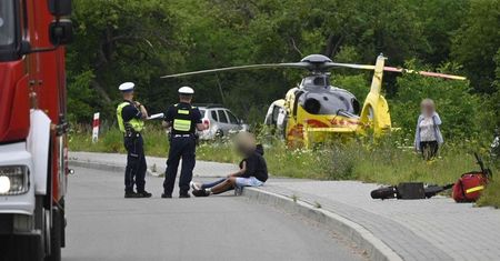 Tragiczna przejażdżka hulajnogą. 15-latek zmarł w szpitalu