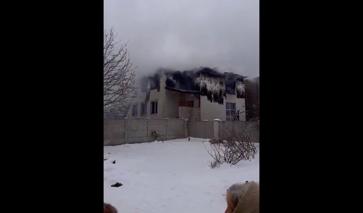 Ukraina. Dramatyczne skutki pożaru w domu opieki nad seniorami