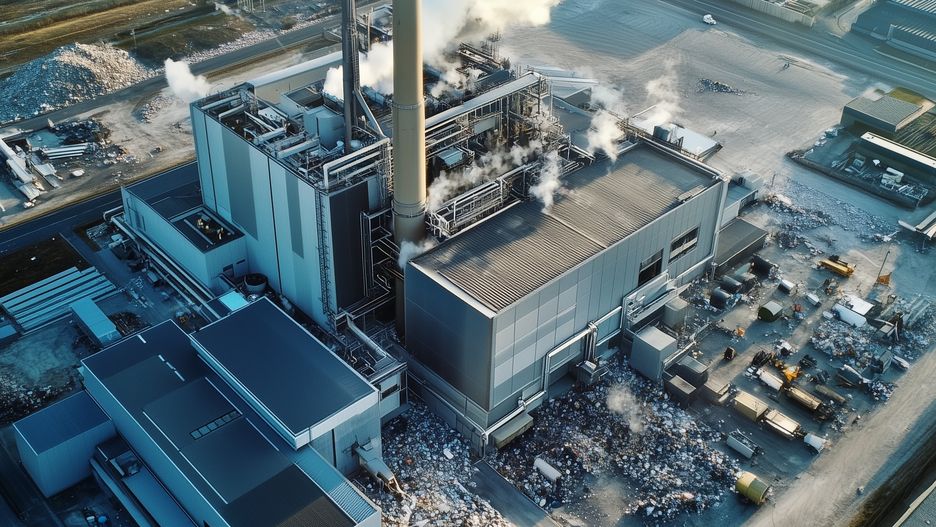waste incineration, industrial plant, energy production, waste-to-energy, aerial view, sustainable energy, renewable energy, waste management, waste facility, environmental technology, eco-friendly energy, power plant, green energy, industrial site, energy efficiency, recycling facility, waste processing, waste treatment plant, factory aerial view, energy production plant, sustainable facility, incineration process, renewable power, industrial landscape, energy from waste, environmental impact, pollution control, waste disposal, industrial plant aerial, power generation, waste recycling, green technology, sustainable waste, eco-friendly technology, waste management plant, thermal power, green industry, alternative energy, waste incinerator, industrial zone, factory energy, power station, waste energy plant, aerial industrial site, environmental sustainability, sustainable industry, energy plant, waste reduction, eco energy solution