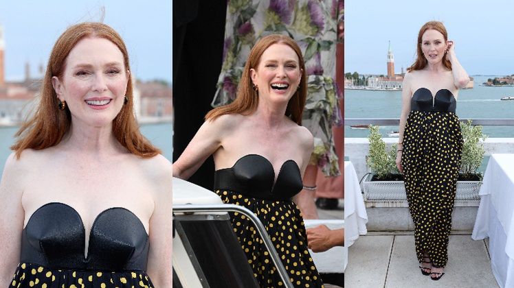 Julianne Moore zachwyca na festiwalu w Wenecji