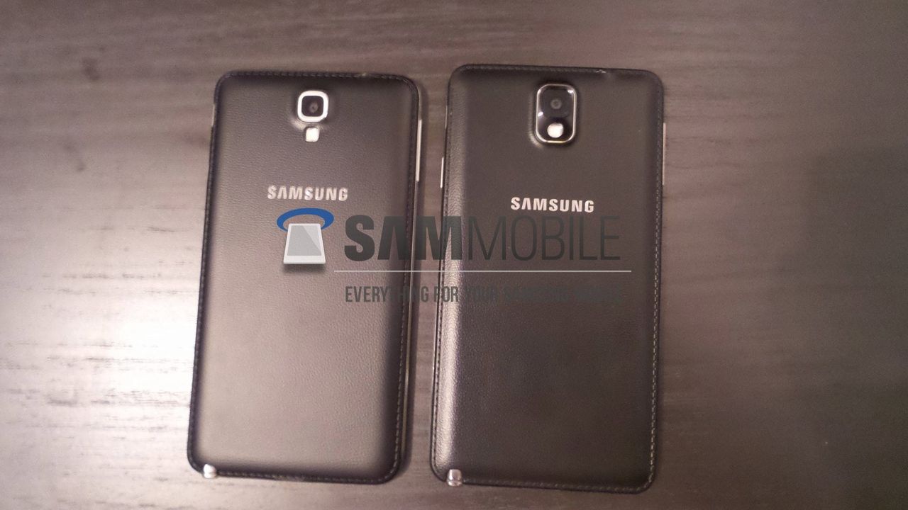 Galaxy Note 3 Neo na tle Galaxy Note 3