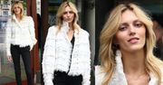 Anja Rubik WE WŁOCHATEJ KURTCE pod TVN-em! (ZDJĘCIA)