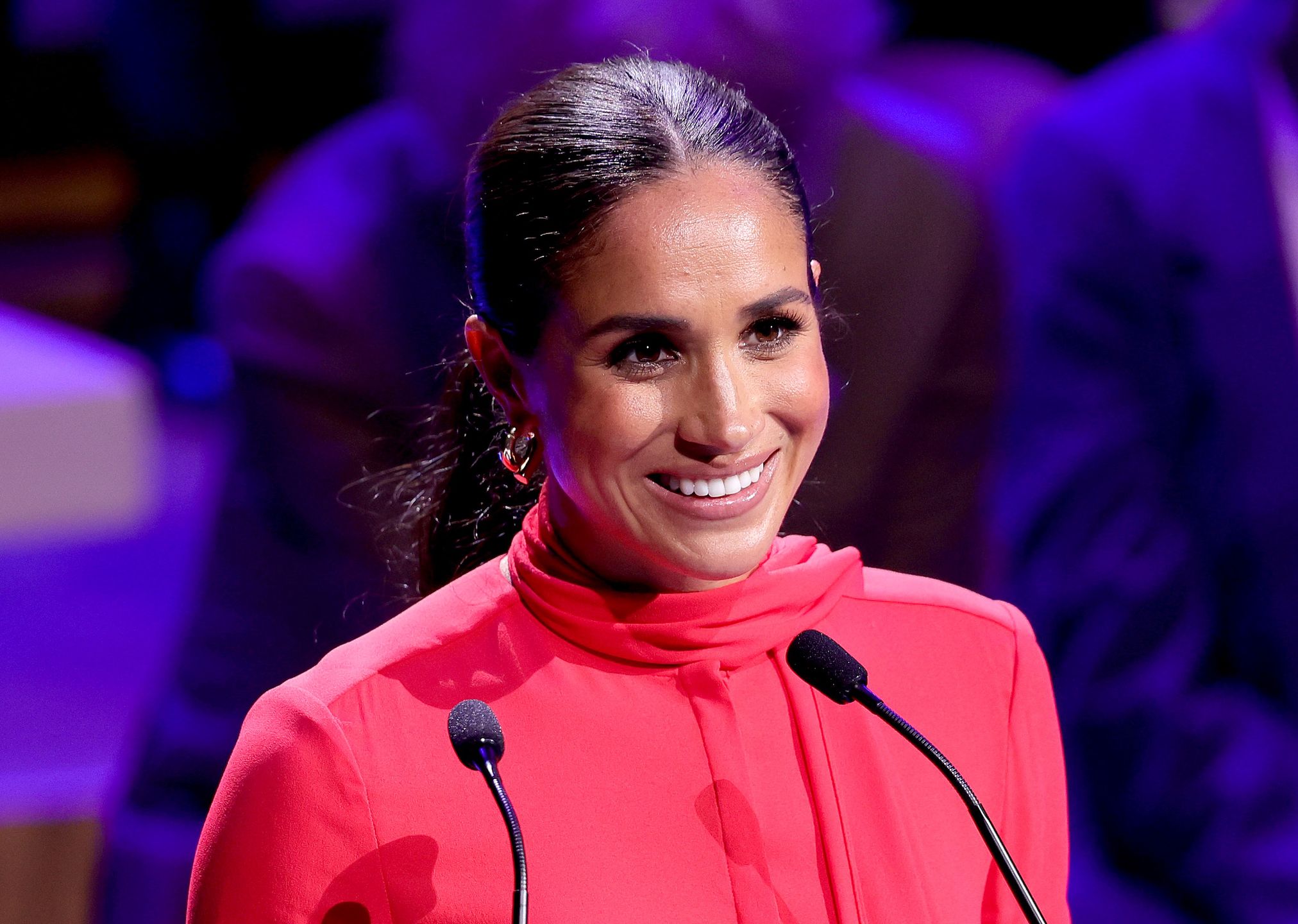 Meghan Markle podczas kongresu One Young World