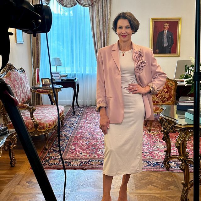 Anna Popek na antenie TV Republika