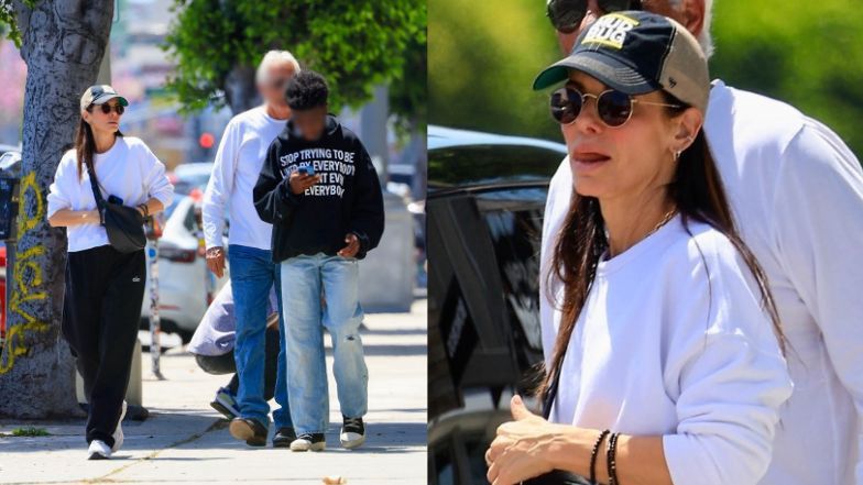 Dawno niewidziana Sandra Bullock spaceruje z synem w asyście ochroniarza (ZDJĘCIA)