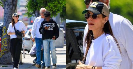 Dawno niewidziana Sandra Bullock spaceruje z synem w asyście ochroniarza (ZDJĘCIA)