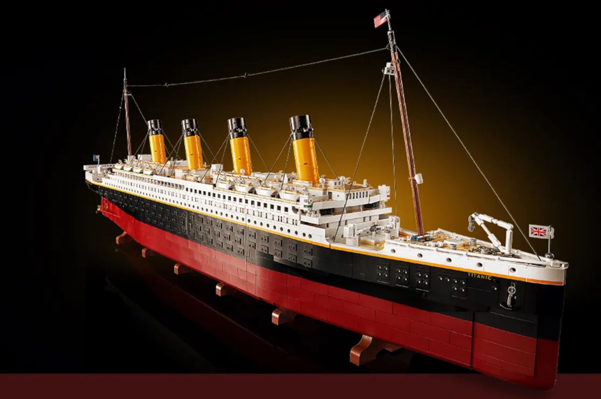 Gigantyczny Titanic z klocków Lego. To nowy największy zestaw na świecie - Model Titanica
