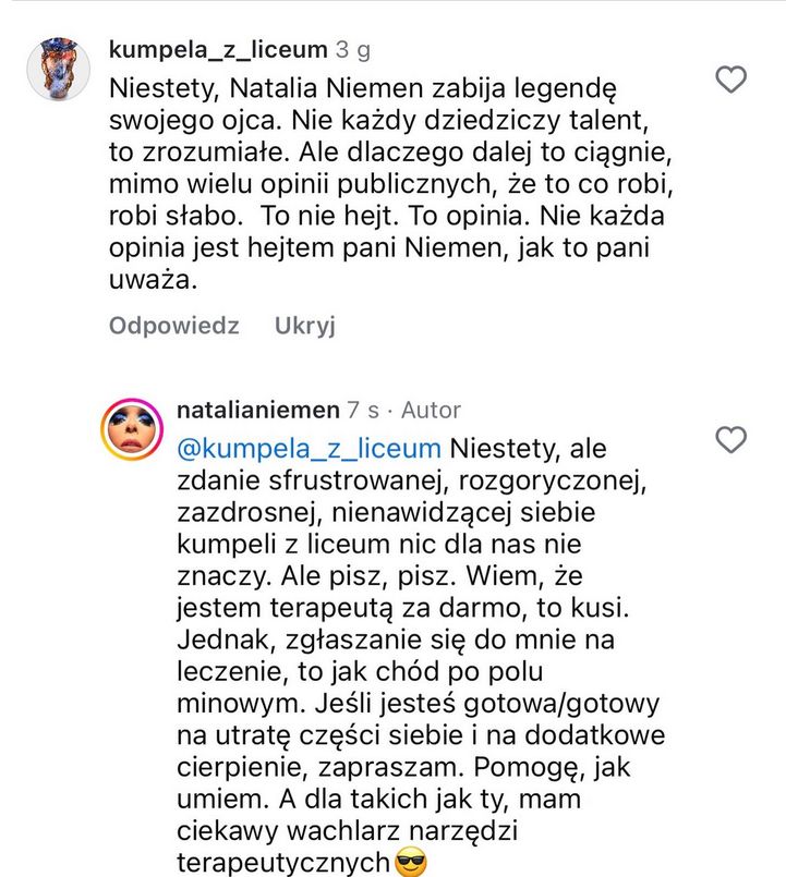 Post Natalii Niemen 