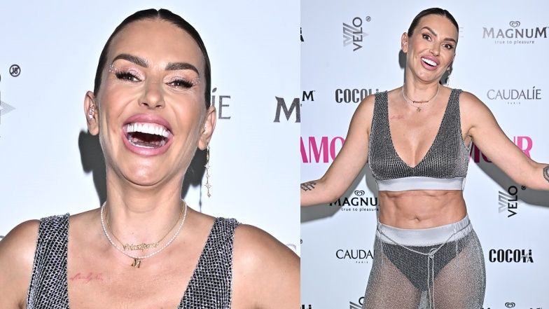 Monika Goździalska na ściance