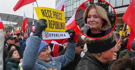 Holecka dziękowała widzom Republiki. Głos jej się załamał