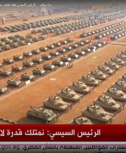 Pokaz siły Egiptu. Przez napięcie w Izraelu