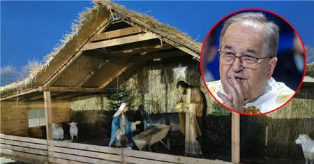 Szopka w parafii o. Rydzyka. Taki widok na kilka dni przed Wigilią