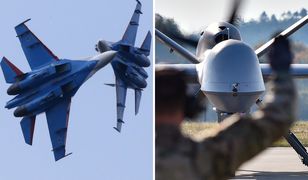 Amatorka Rosjanina. Jest nagranie z ataku na dron USA