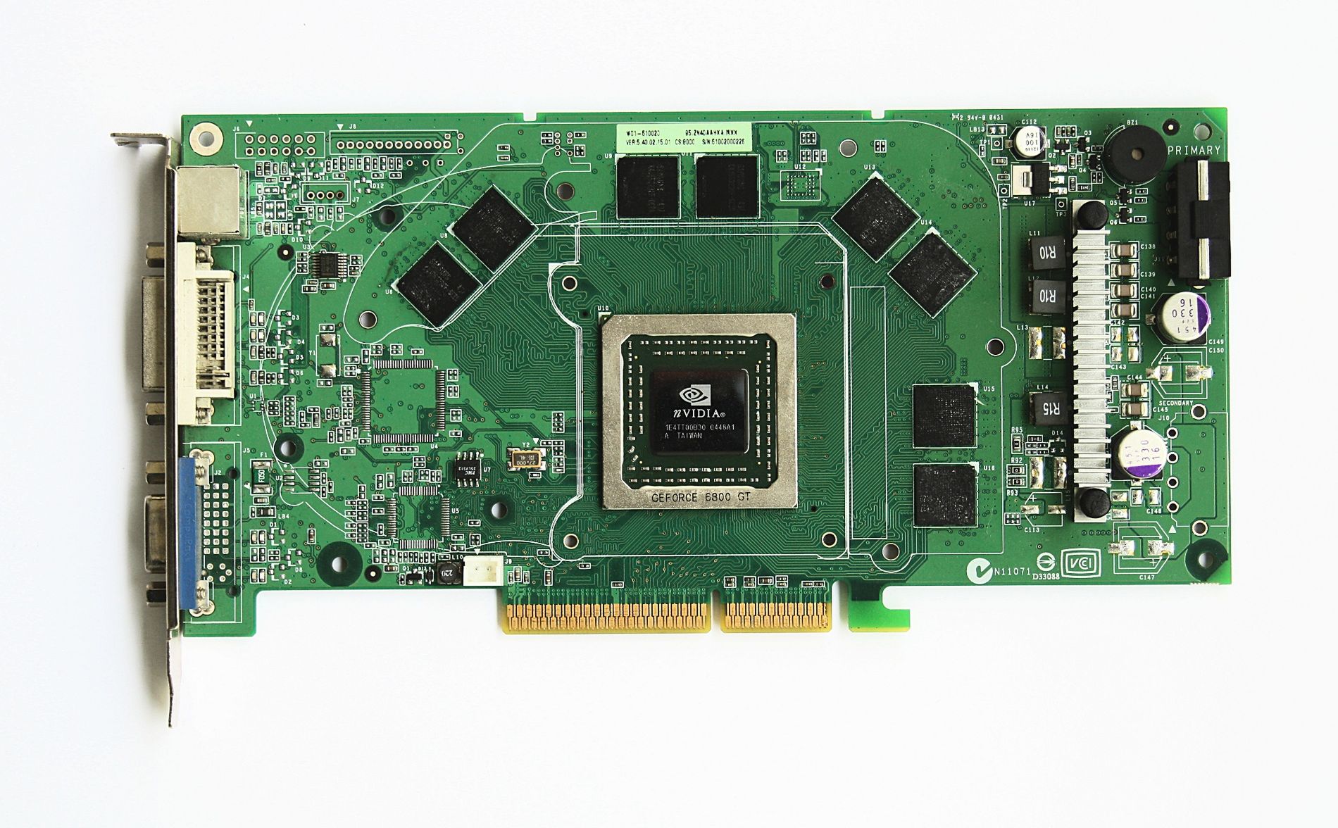 Nvidia GeForce 6800 GT.
