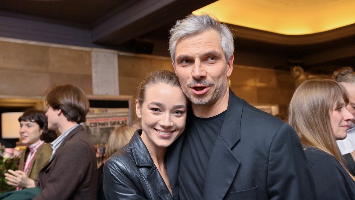 Michał Sitarski z żoną Natalią